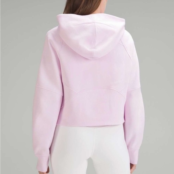 NWT Lululemon scuba oversized half zip hoodie meadowsweet pink M/L new (read) - Picture 5 of 12